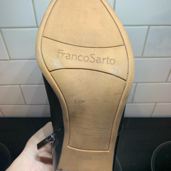 Black Franco Sarto booties - Picture 5 of 6